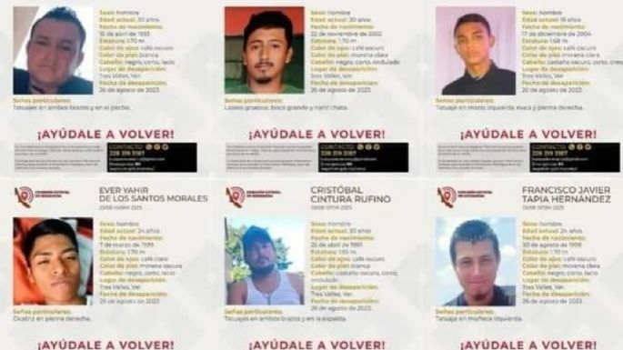 Hay avances en la investigación sobre ocho albañiles desaparecidos en Tres Valles, Veracruz: García