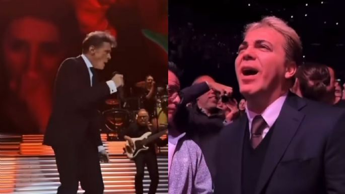 “Nos debemos un saludo”: Cristian lamenta que Luis Miguel lo ignoró pese a estar en primera fila