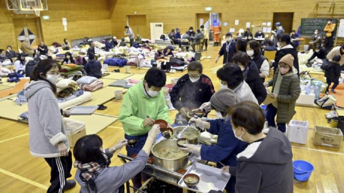 Algunos de los más de 200 muertos en los sismos en Japón estaban en albergues