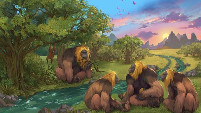 El simio más grande que ha existido se extinguió por esta razón