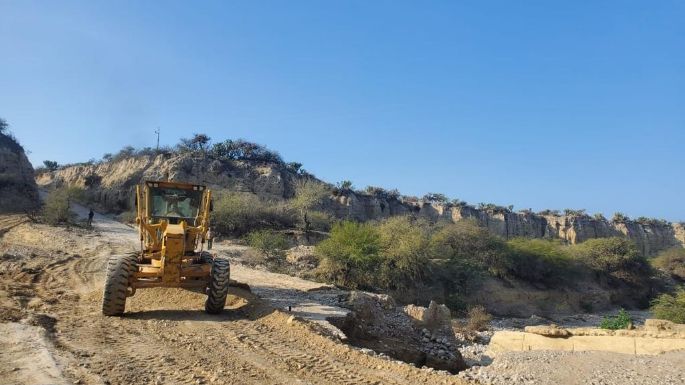 En el Altiplano tamaulipeco, construcción de vado conectará zonas ejidales