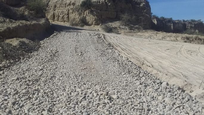 En el Altiplano tamaulipeco, construcción de vado conectará zonas ejidales