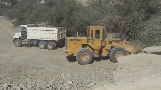 En el Altiplano tamaulipeco, construcción de vado conectará zonas ejidales