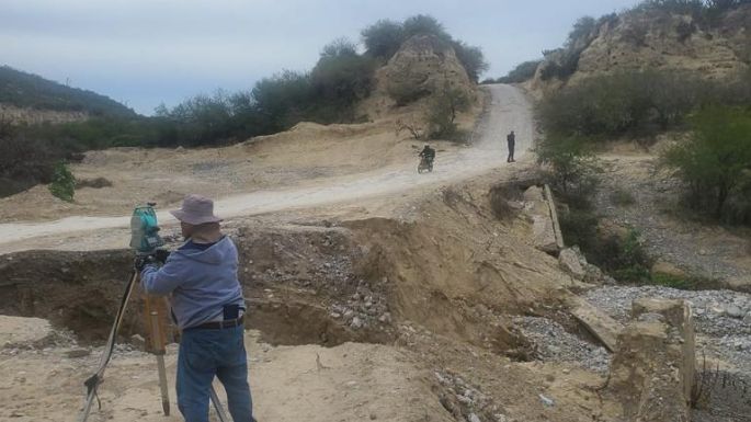 En el Altiplano tamaulipeco, construcción de vado conectará zonas ejidales
