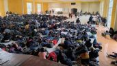 Rescatan a 726 migrantes de una bodega en Tlaxcala