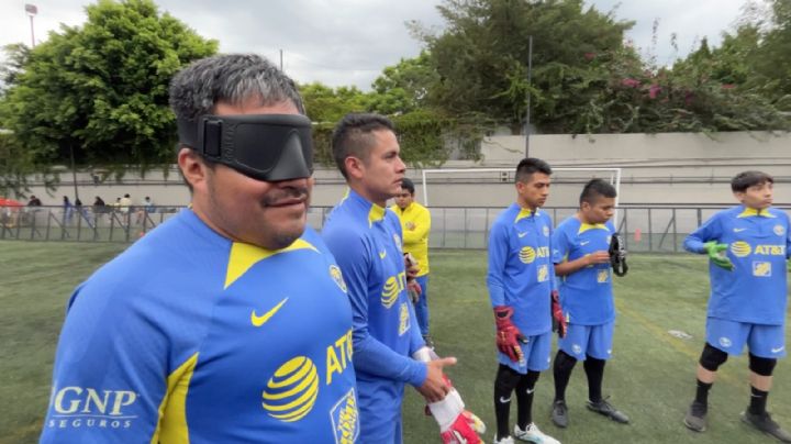 Adoptados en el Nido para poder volar: este es el equipo para ciegos del Club América