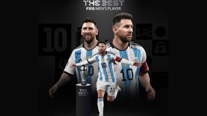 FIFA: Messi gana el premio The Best al superar a Mbappé y a Haaland