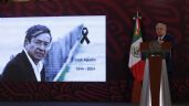 AMLO lamenta muerte de José Agustín: "me quedo con la Tragicomedia Mexicana"