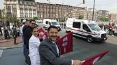CDMX recibió 18 ambulancias equipadas para labores de atención prehospitalaria