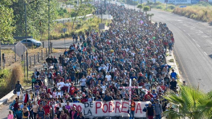 Grupo de migrantes de Honduras rumbo a EU se disuelve tras cruzar sólo Guatemala