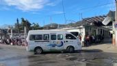 Por violencia de la delincuencia contra choferes en Taxco, suspenden transporte y clases