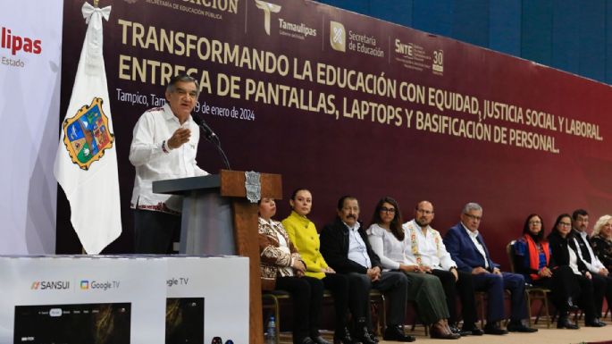 Entregan nombramientos a 3 mil maestros tamaulipecos