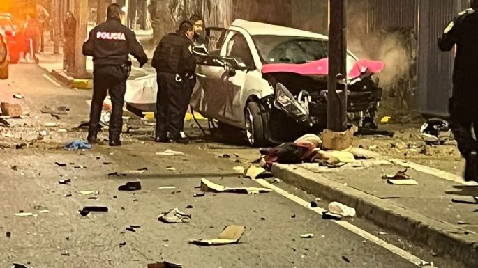 Fatal accidente por exceso de velocidad deja un muerto y un joven gravemente herido