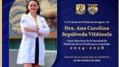 Ana Carolina Sepúlveda, primera mujer en ser directora de la Facultad de Medicina en la UNAM