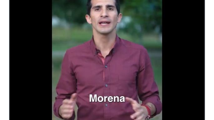 Militantes de Morena en Yucatán se manifiestan contra la precandidatura de Rommel Pacheco