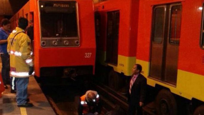 Suicidio en la estación Centro Médico de la Línea 3 del Metro