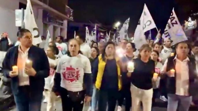 Centenares marchan por la paz en Cuautla