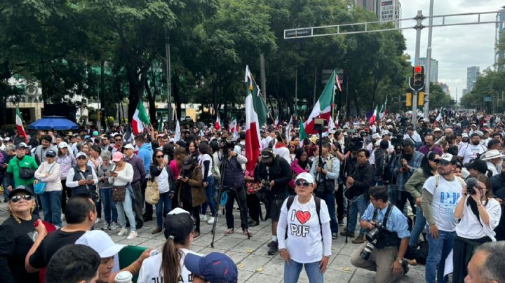 Trabajadores del PJF marcharon para exigir a Sheinbaum corregir la reforma judicial