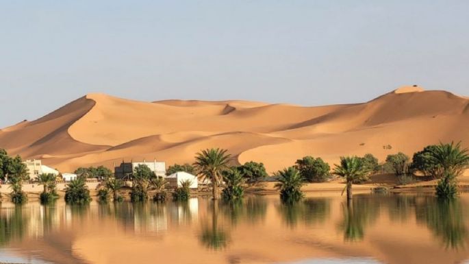 Se inunda el desierto del Sahara por primera vez en 50 años (Video)