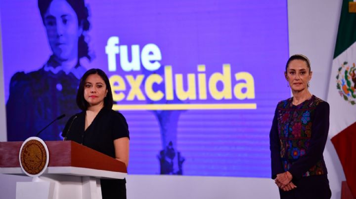 Conmemoran en la conferencia de Sheinbaum el 71 aniversario del voto de las mujeres en México