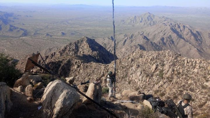 Desmantelan campamento del crimen organizado en Sonora; tenía paneles solares