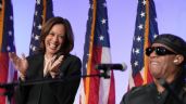 Kamala Harris celebra sus 60 años en acto de campaña con Stevie Wonder (Video)