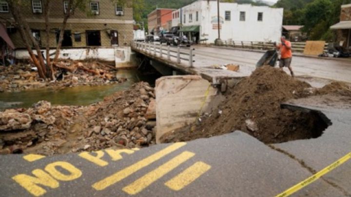 Un condado de Carolina del Norte contabilizó 30 muertes de más por el huracán Helene