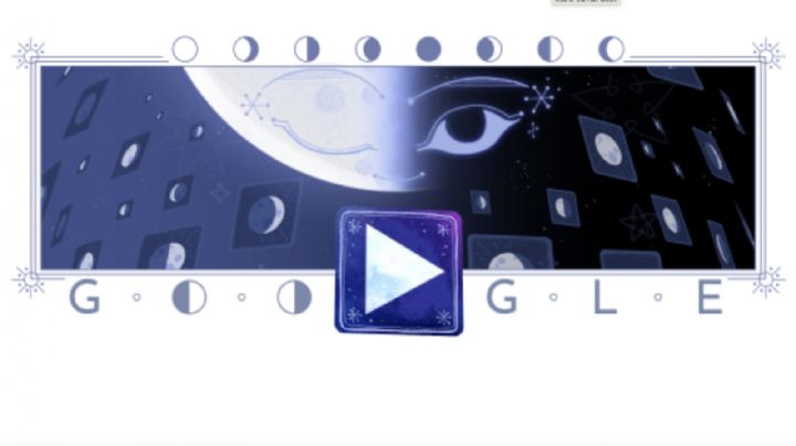 Media luna de octubre: así se puede jugar el Doodle interactivo de Google sobre las fases lunares