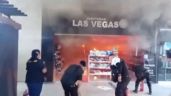 Se registra incendio en Plaza Las Américas, Ecatepec (Video)