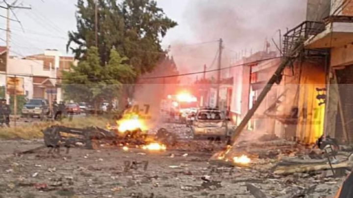 Explosión de autos bomba en Acámbaro, Guanajuato, no es terrorismo: García Harfuch