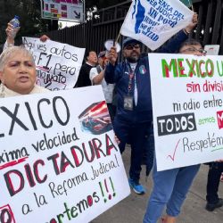 Norma Piña y jueces condenan el operativo contra la protesta del PJF frente al Autódromo