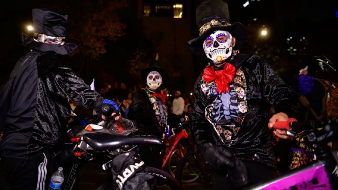 Así fue la Mega Procesión de las Catrinas en CDMX (Fotogalería y video)