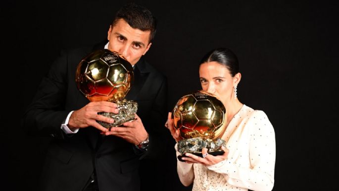 Aitana Bonmatí y Rodri ganan el Balón de Oro 2024; estos son todos los galardonados