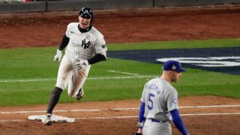 Con Grand Slam de Volpe Yankees vencen a Dodgers y siguen vivos