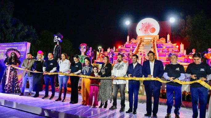 Inaugura Tere Jiménez el festival cultural de calaveras 2024; hay actividades para toda la familia