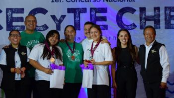 Ganan tamaulipecas tercer lugar en 1er. Concurso Nacional CECyTE Chef 2024