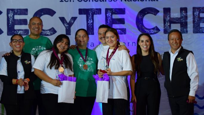 Ganan tamaulipecas tercer lugar en 1er. Concurso Nacional CECyTE Chef 2024