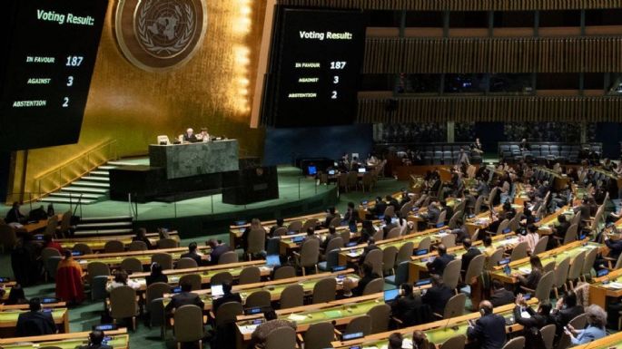 Rechazo mundial a bloqueo de EU a Cuba en la ONU; solo Israel lo respalda