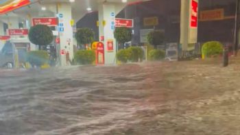 Lluvia azota el sur de la CDMX; la Picacho-Ajusco se convirtió en un "río" (Videos)