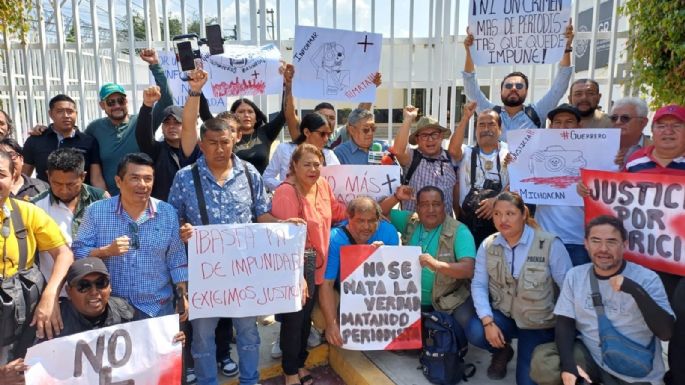 Protestan en Guerrero por el asesinato de los periodistas Mauricio Cruz y Paty Bunbury