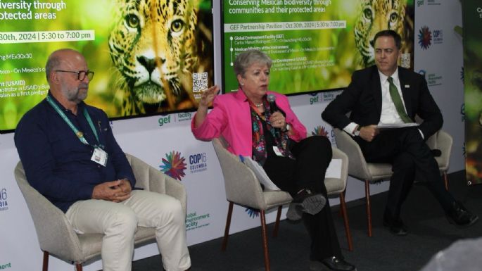 Bárcena presenta iniciativa en la Cop16 para conservar de las áreas protegidas del país