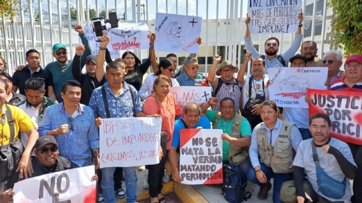 Protestan en Guerrero por el asesinato de los periodistas Mauricio Cruz y Paty Bunbury