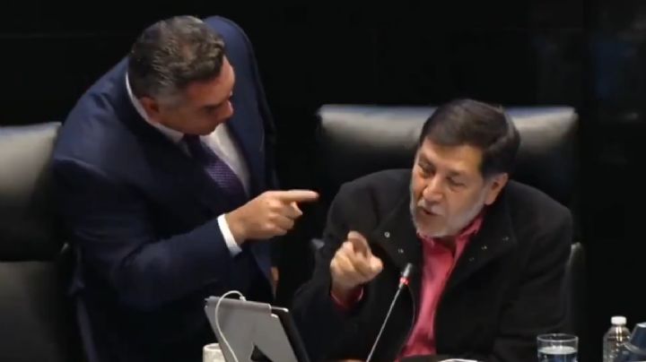 “Alito” y Noroña chocan en el Senado; “¡no me ponga el dedo encima!”, “¡no me grite!” (Video)