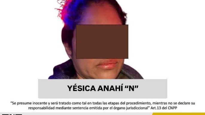 Dan prisión preventiva a Yésica Anahí “N”, acusada del secuestro de seis colombianas en Veracruz