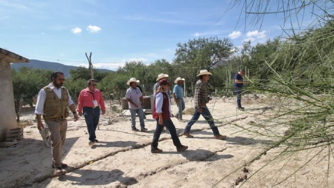 Busca SEDUMA garantizar certeza jurídica en ejidos afectados por grietas en el altiplano