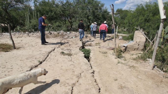 Busca SEDUMA garantizar certeza jurídica en ejidos afectados por grietas en el altiplano