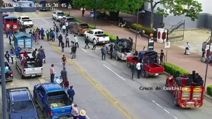 Habitantes de Pantelhó se plantan en el Congreso de Chiapas