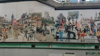 Inaugura Manjarrez su segundo Mural del Cine Mexicano en San Lázaro