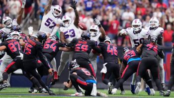 Gol de campo de 59 yardas de Fairbairn en la agonía, le da a Texans triunfo 23-20 sobre Bills