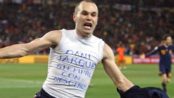 Andrés Iniesta anuncia su retiro del futbol profesional (Video)